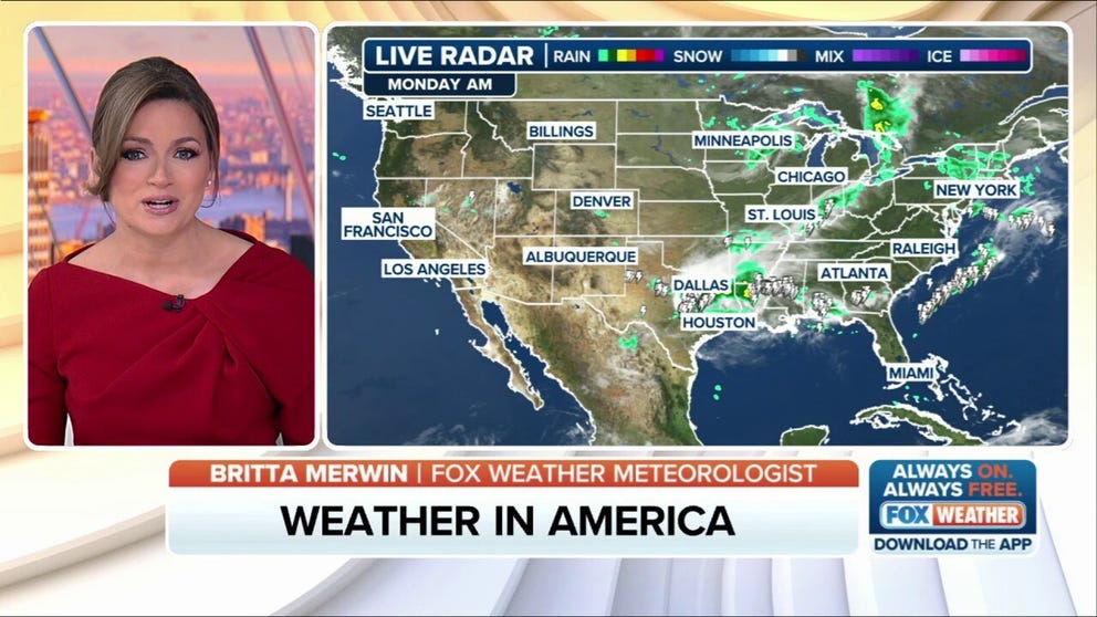 FOX Weather has you covered with the breaking forecasts and weather news headlines for your Weather in America on Monday, June 9, 2025. Get the latest from FOX Weather Meteorologist Britta Merwin.