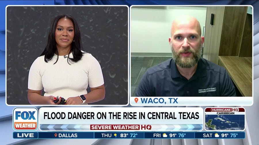 Central Texas on alert for potential flash flooding