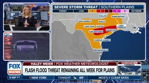 Flash flood threat in Plains remains for this week