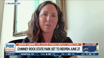 Chimney Rock State Park in North Carolina reopens nine months after the destruction of Hurricane Helene