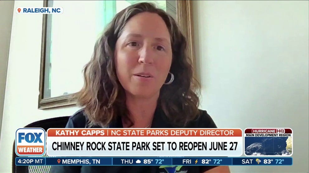 Chimney Rock State Park in North Carolina reopens nine months after the destruction of Hurricane Helene | Latest Weather Clips | FOX Weather Chimney Rock State Park in North Carolina reopens nine months after the destruction of Hurricane Helene | Latest Weather Clips | FOX Weather