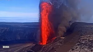 Watch: Lava seen soaring from Hawaii's Kilauea