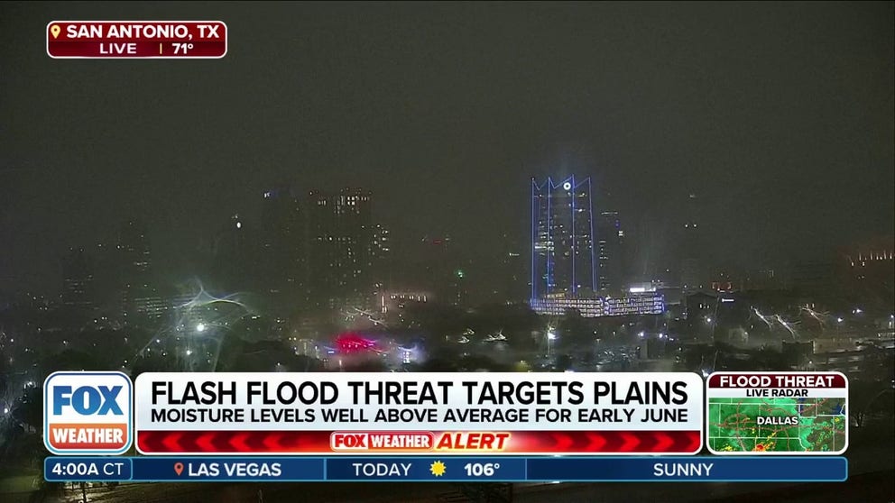 High water rescues are underway in Texas after torrential rain led to numerous reports of flash flooding. FOX Weather Meteorologists Britta Merwin and Craig Herrera break down the latest on June 12, 2025.