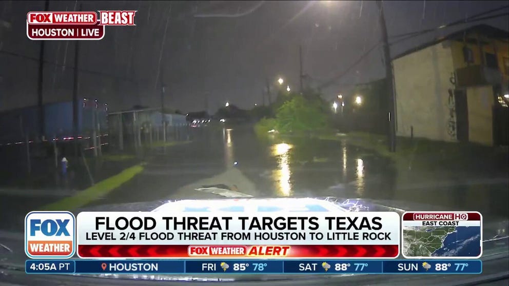 High-water rescues have taken place in San Antonio after torrential rain and thunderstorms pounded Texas over the past few days, and now the threat if shifting to the Houston area. FOX Weather Correspondent Katie Byrne was in Houston on Thursday morning with the latest on the conditions. 