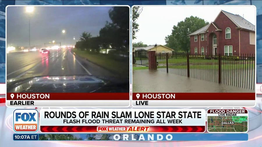 Texas slammed with deadly flooding after torrential rain, thunderstorms