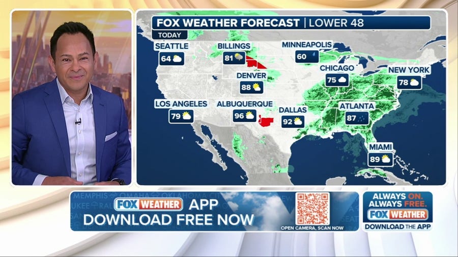 Weather in America: June 13, 2025
