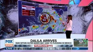 Tropical storm warnings issued for Mexico as Tropical Storm Dalila strengthens
