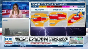 Video Forecast: Severe weather threat returns to Plains, Midwest