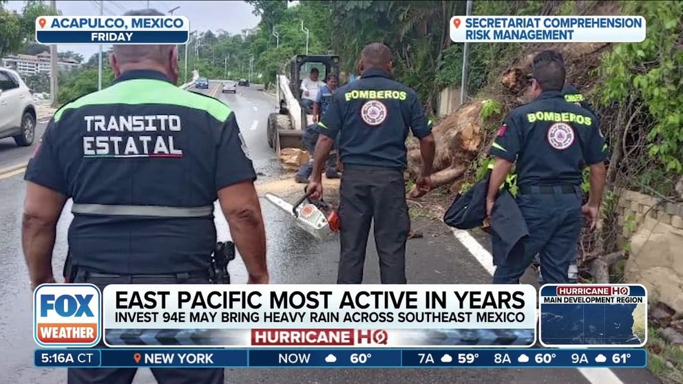 Tropical Storm Dalila reached it peak intensity and is now expected to weaken after the storm caused flooding and mudslides in Mexico. FOX Weather Meteorologists Jane Minar and Ari Sarsalari break down the forecast on June 15, 2025.