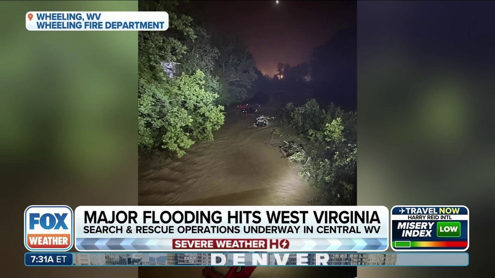 Bridges, roads and homes have been destroyed in West Virginia after dangerous flash flooding over the weekend, and now the flood and severe weather threat is shifting to the mid-Atlantic on Sunday. FOX Weather Meteorologists Jane Minar and Ari Sarsalari break down the forecast on June 15, 2025.