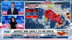 Invest 94E expected to become Tropical Storm Erick in Eastern Pacific Ocean