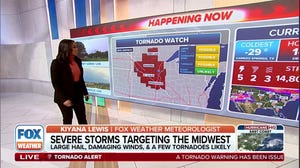 Tornado Watch covers Minneapolis as Midwest, Plains brace for severe storms