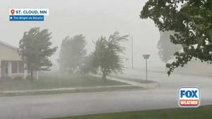 Watch: Dangerous storm slams Minnesota city with powerful winds, heavy rain