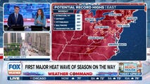 Millions along East Coast bracing for first heat wave of the summer
