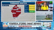 Tornado Watch issued as millions in Midwest, Great Lakes region brace for powerful storms