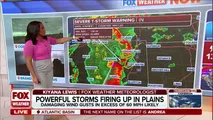 Severe weather taking aim at Plains & Midwest