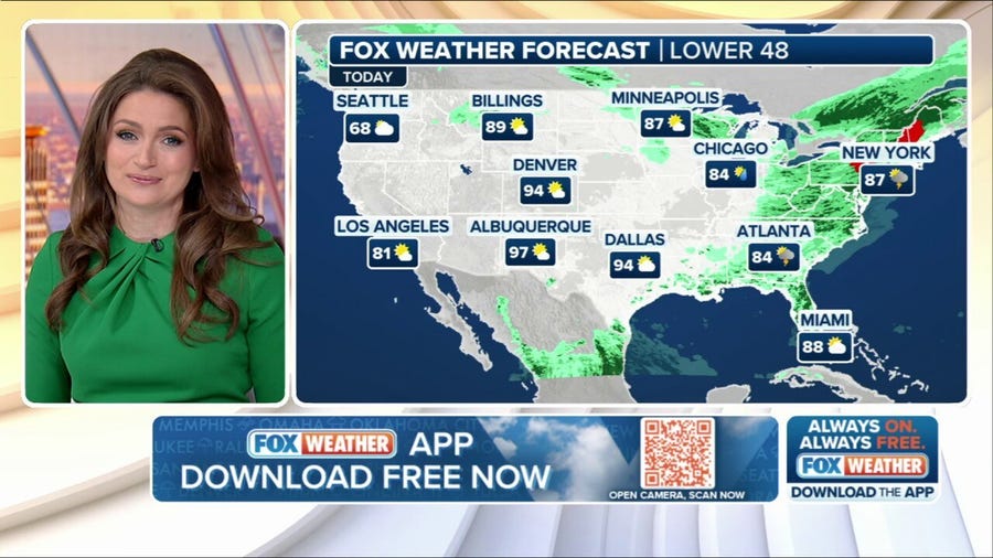 Weather in America: June 19, 2025