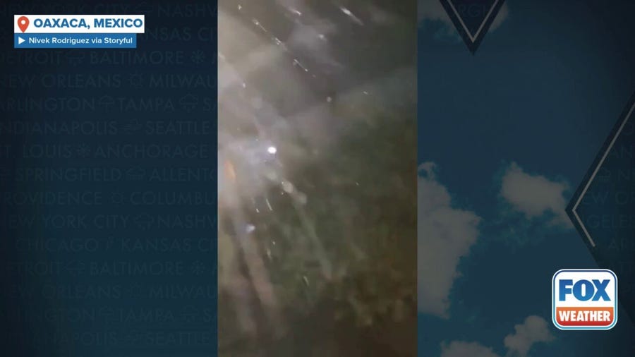 Watch: Hurricane Erick produces powerful winds, torrential rain in Mexico
