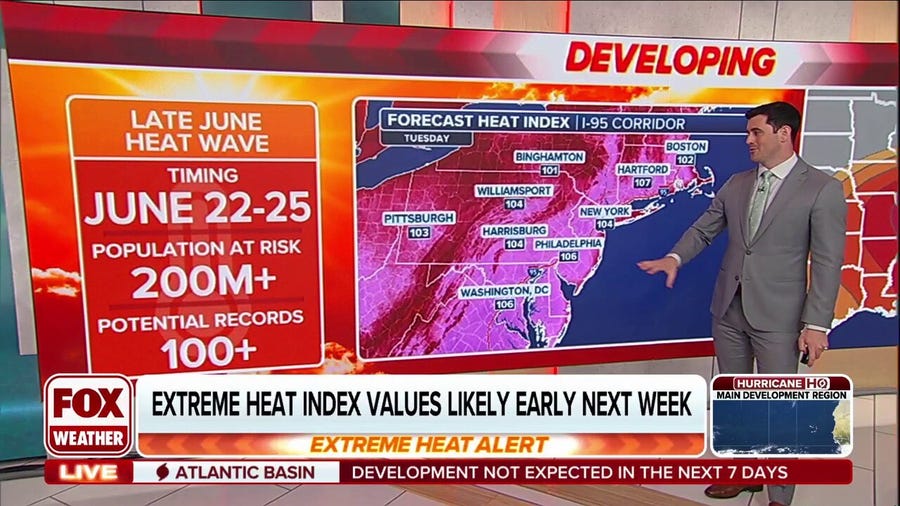 Millions to bake under heat dome as triple-digit temps move across US