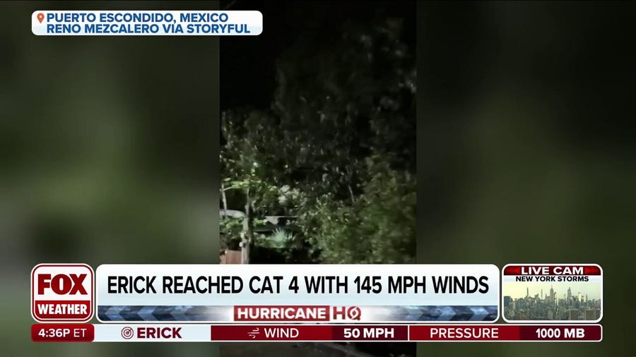 Hurricane Erick impacts air travel over Southwest Mexico