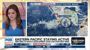 Eastern Pacific Ocean stays active on heels of Hurricane Erick