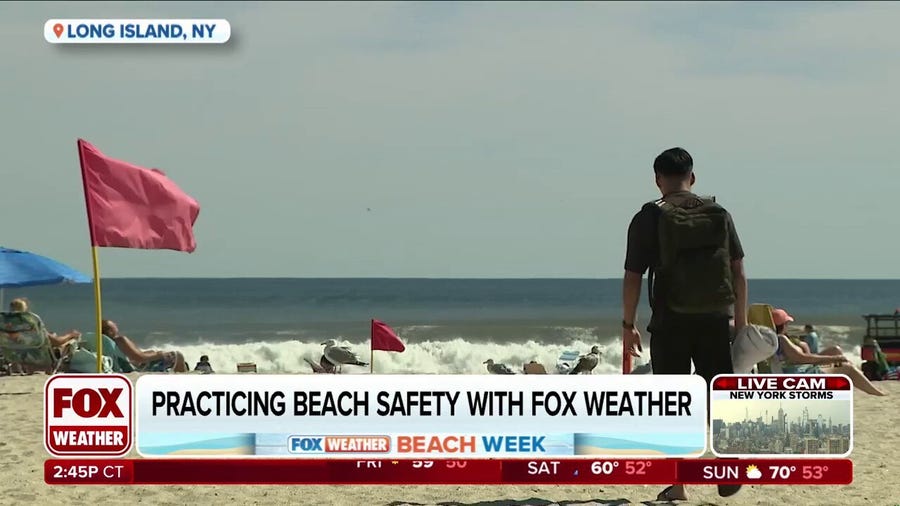 Practicing beach safety as summer begins