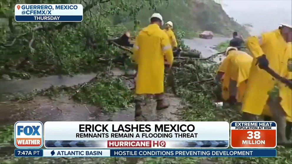 Hurricane Erick made landfall in Mexico on Thursday morning. Direct Relief Mexico Manager Jonathan Mangotich joins FOX Weather to talk about the ongoing efforts to aid the people of Mexico after Erick. 