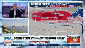 Intense storms to race across Northern Tier, Upper Midwest on Friday