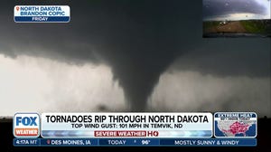 Deadly tornados sweep across North Dakota