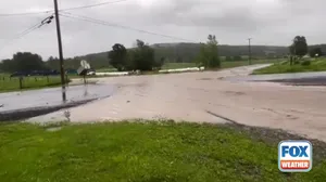 Deluge of rain create flash flooding in central New York