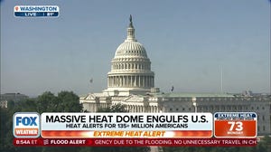 Washington, D.C. to bake as dangerous heat dome charges east