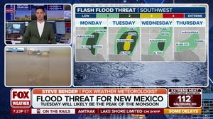 Flood threat returns to New Mexico's Ruidoso burn scars