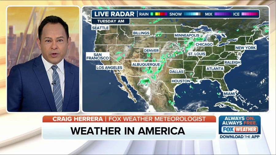 Weather in America: June 24, 2025