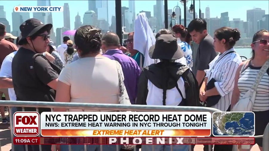 Dangerous heat wave grips New York City