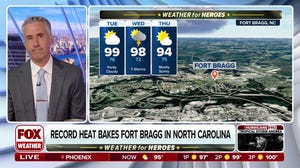 Weather for Heroes: Record 90-degree heat bakes Fort Bragg