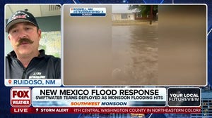 Las Cruces Fire Department responds to New Mexico floods
