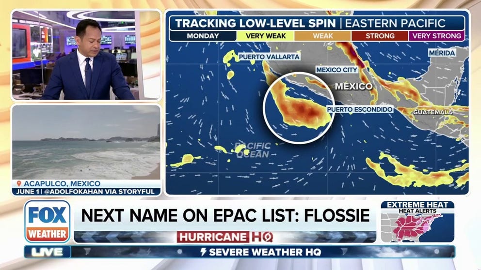 Invest 95E expected to develop into Tropical Depression by weekend in ...