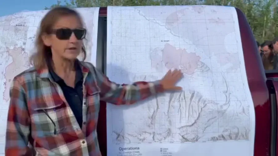 Alaska officials provide an update on state's largest wildfires