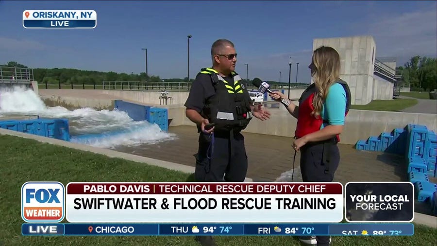 Swift-water rescue trainings help first responders respond to flooding