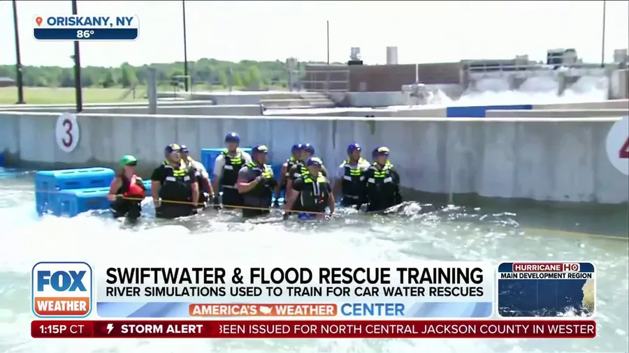 River simulations used to help train first responders in water rescues