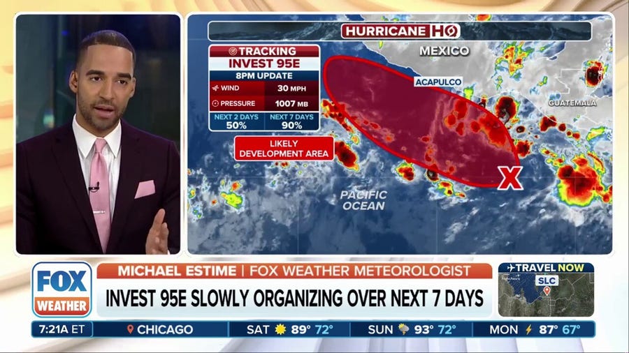 Odds increase for Tropical Storm Flossie by weekend or early next week