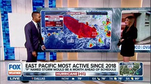 Invest 95E in East Pacific forecast to become Tropical Depression 6-E by late weekend