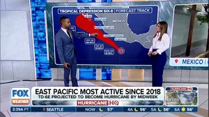 Tropical Depression 6-E in Eastern Pacific expected to become Hurricane Flossie this week