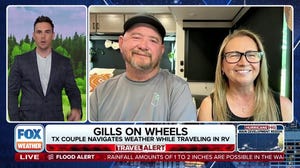 Gills on Wheels: Texas couple navigates weather while traveling in RV