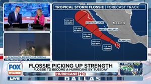 Tropical Storm Flossie gains strength, remains on track to become hurricane off Mexican coast