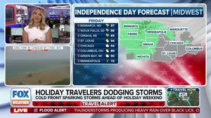 Weather threatening to make mess of Fourth of July travel rush