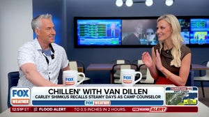 FOX & Friends host Carley Shimkus joins Bob Van Dillen to talk about growing up in New Jersey weather