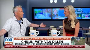FOX & Friends host Carley Shimkus joins Bob Van Dillen to talk about growing up in New Jersey weather