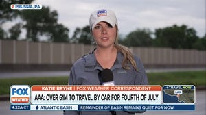 Storms threaten Fourth of July travel for millions