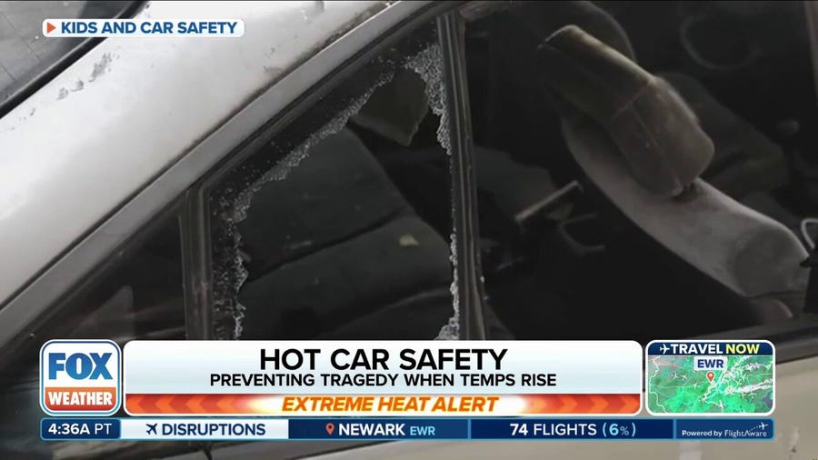 Preventing child deaths in hot cars as summer heat moves across the country 